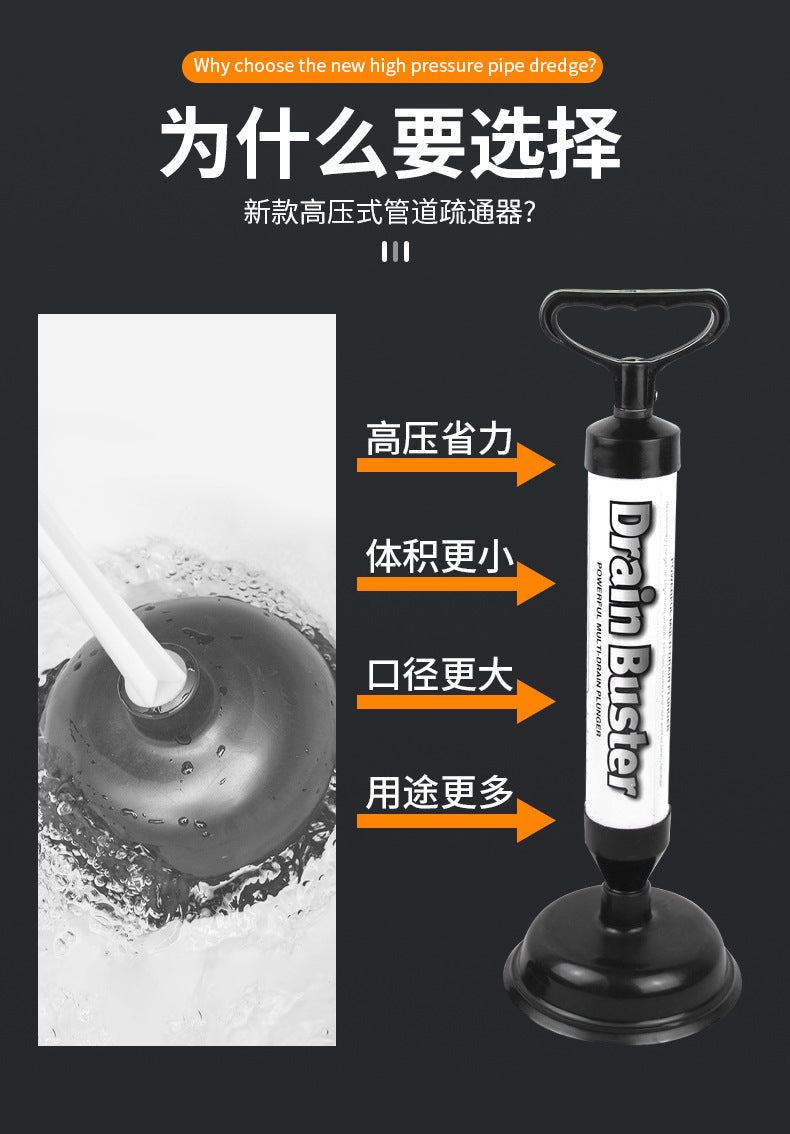 High Pressure Toilet Plunger