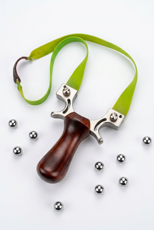High-Velocity Precision Slingshot – Ergonomic Outdoor Target & Hunting