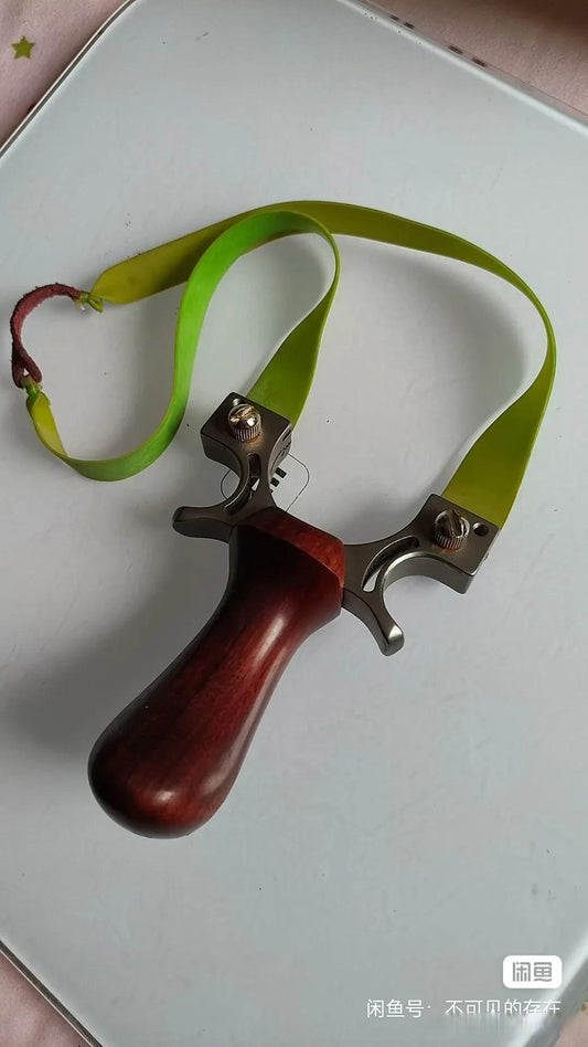 High-Velocity Precision Slingshot – Ergonomic Outdoor Target & Hunting